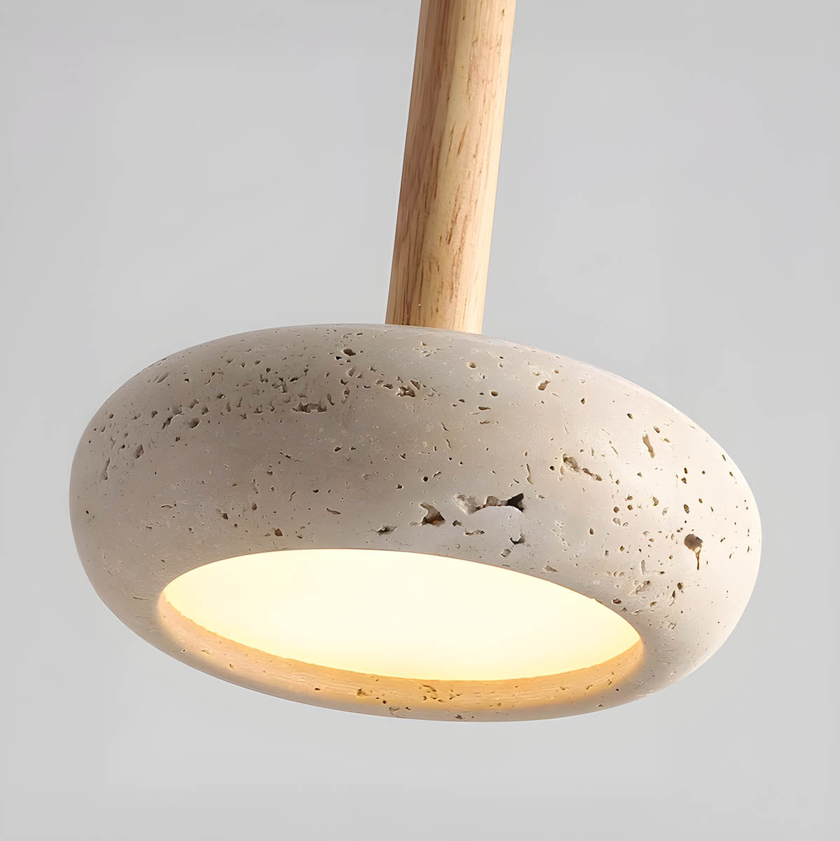 TerraLume Travertine Pendant Light